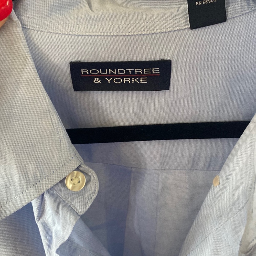 Roundtree & Yorke XLT cotton button down